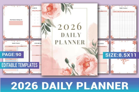 2026 Daily Planner: A Year of Intentional Living
