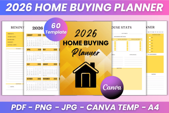 2026 Home Buying Planner KDP Interior