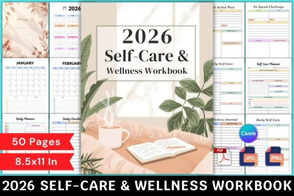 2026 Self-Care Wellness Workbook
