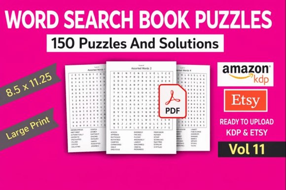 Classic Word Search – 150 Puzzles