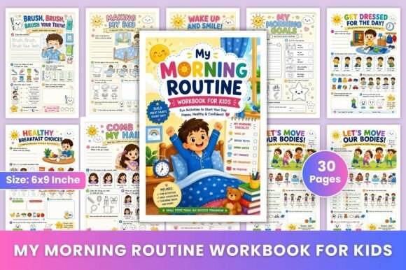 Creating Calm Mornings: A Guide to the My Morning Routine Workbook for Kids