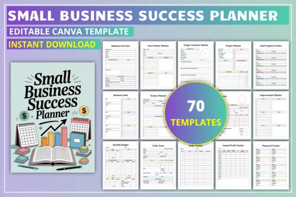 Editable Small Business Success Planner