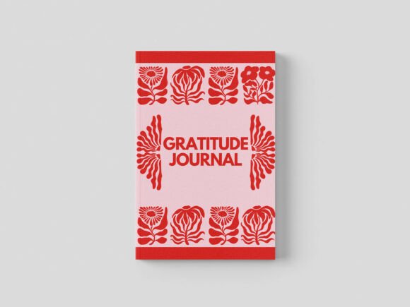 Floral Daily Gratitude Journal