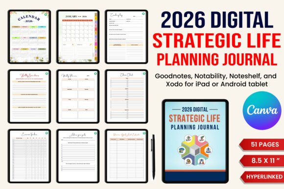 The 2026 Strategic Life Planning Journal: A Comprehensive Tool for Intentional Growth
