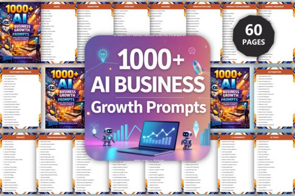 Unlock Business Growth With 1000 AI Business Growth Prompts