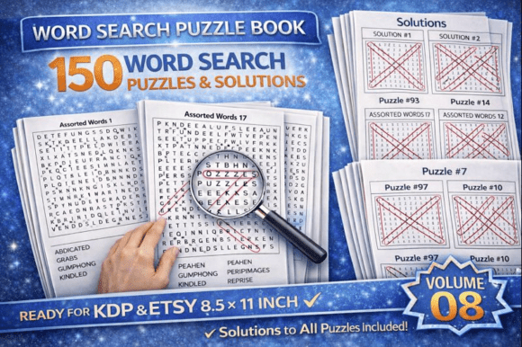 Word Search Puzzles for Adults Vol 08: A Fresh Take on Mindful Relaxation and Mental Fitness